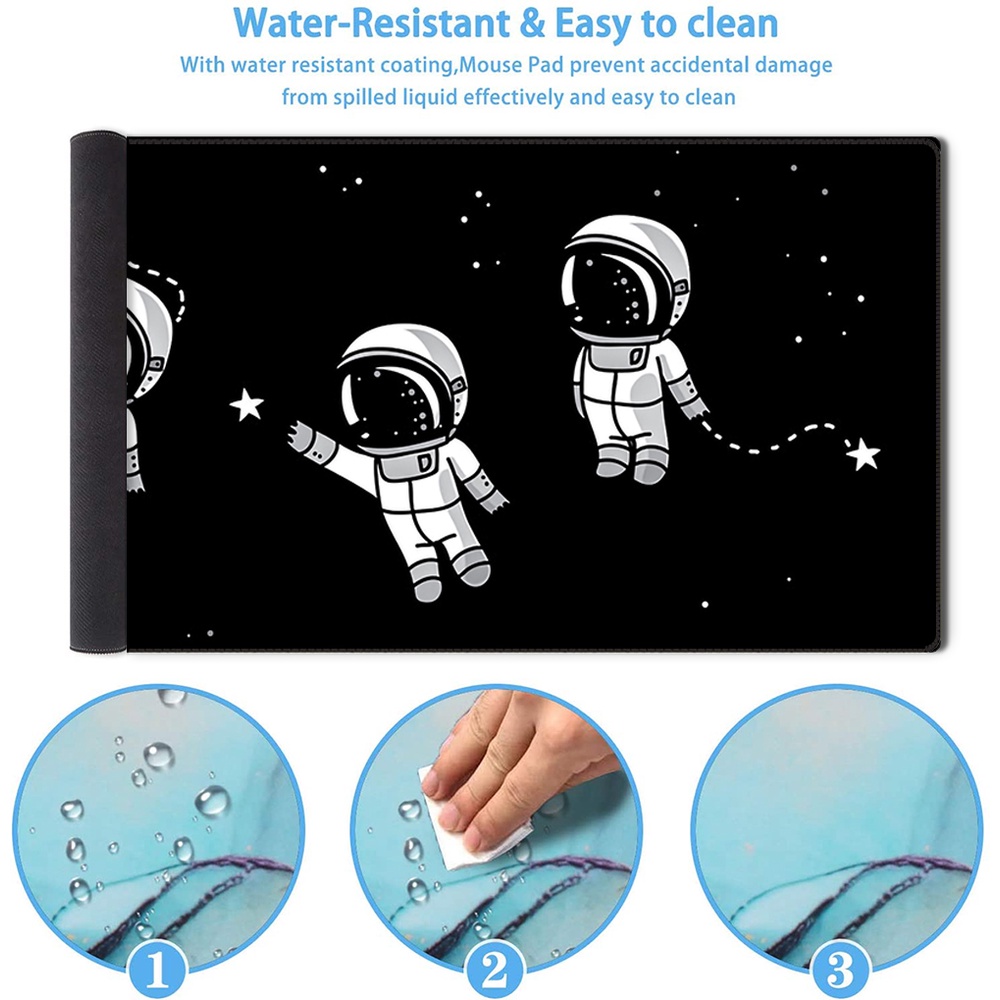 Miếng Lót Chuột Chống Trượt Hình Phi Hành Gia