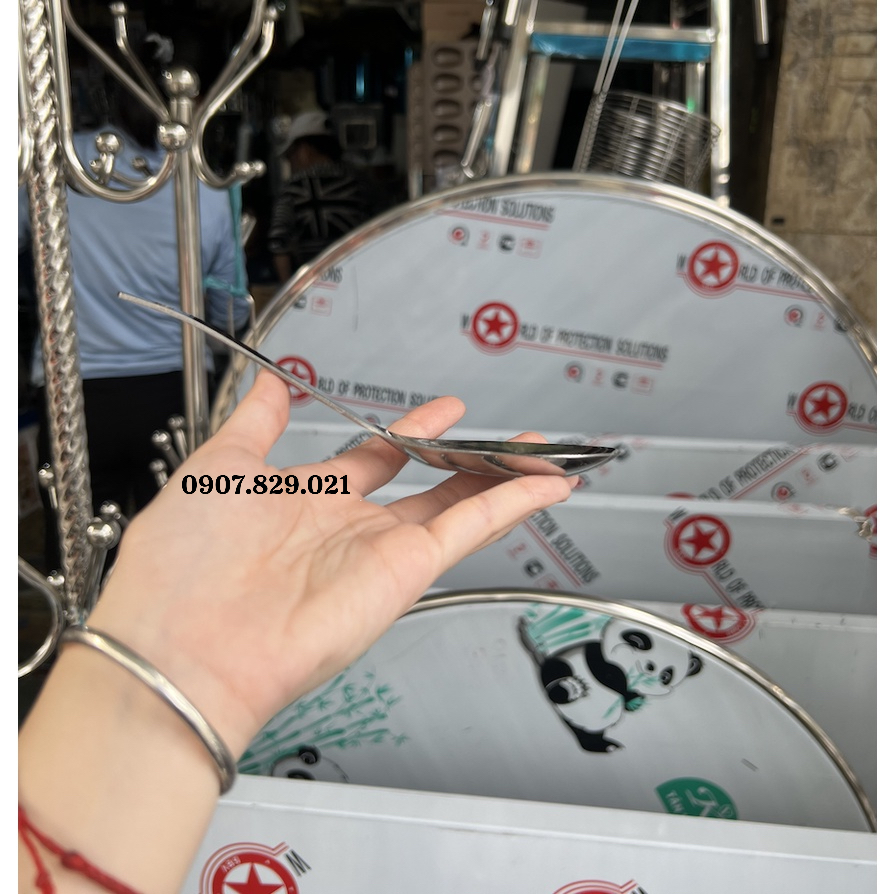 Muỗng Canh INOX Cán Gãy