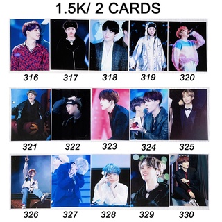 Sale set card SUGA BTS 3