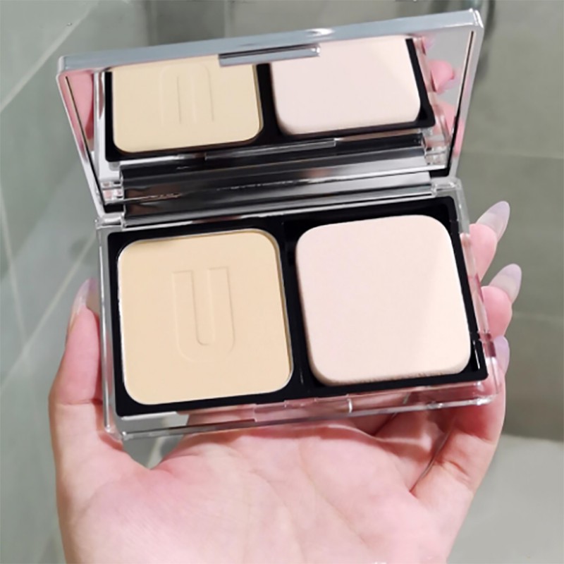 Phấn phủ Unny Club dạng bột mềm mịn kiểm soát dầu che khuyết đIểm lâu trôi 9g