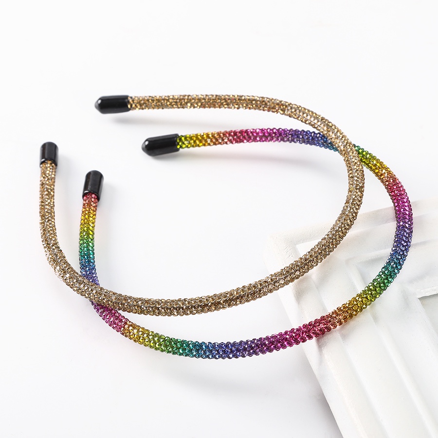 Cài tóc đính đá phong cách Hàn Quốc thời trang đơn giản cho nữ