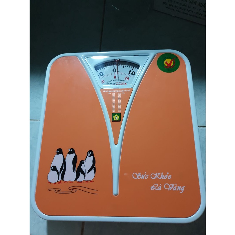 Cân Sức Khoẻ Cơ Học Nhơn Hoà 120kg