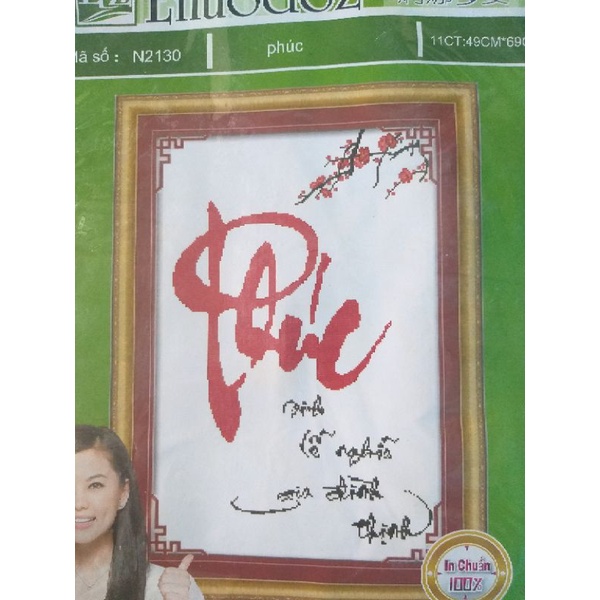 Tranh thêu chữ thập giá rẻ