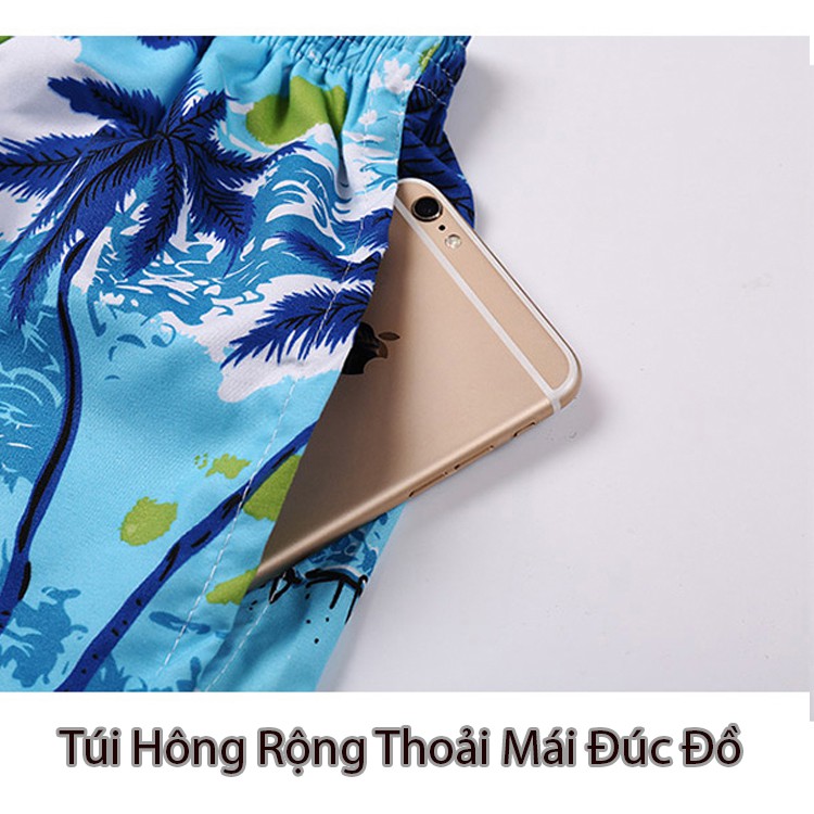 [40Kg - 80Kg] Quần Short Đi Biển Quần Đùi Mặc Nhà Hàng Quảng Châu, Chất Gió Mềm Thoáng Mát, Vận Động Thoải Mái | BigBuy360 - bigbuy360.vn