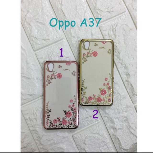 Ốp lưng dẻo đính đá cho oppo A37