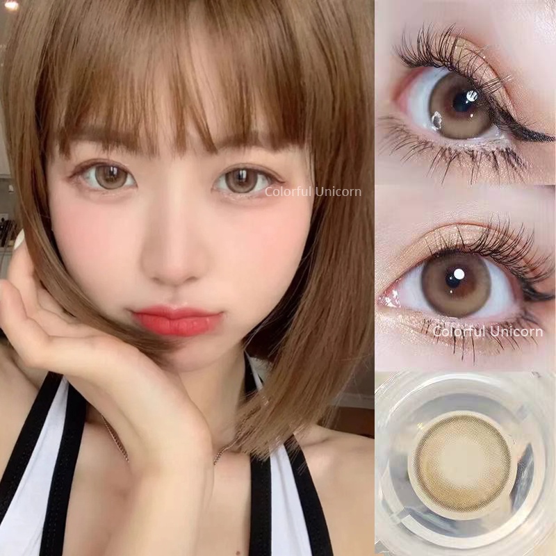 Kính áp tròng Colorhunter Dùng 1 Năm 14.0mm 0 - 8 Độ 1 cặp