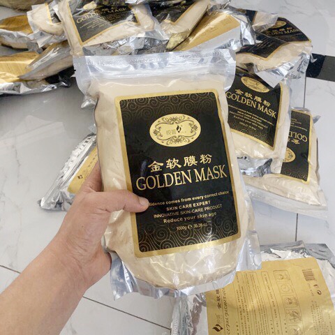 Mặt Nạ Collagen Tinh Chất Sâm Vàng GOLDEN MASK - Thẩm Mỹ Huyền Trang NANOCEE