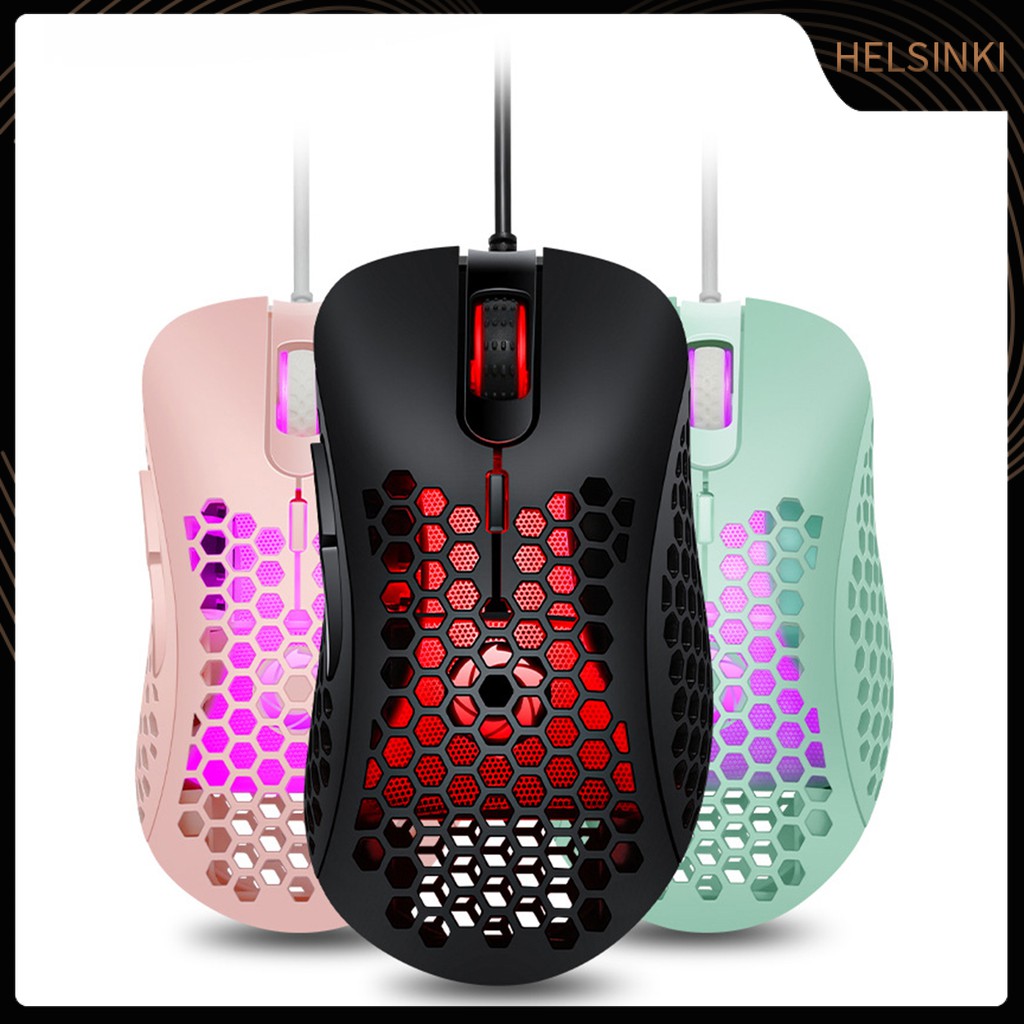 Chuột Gaming Hel + V18 Có Dây 6 Nút Bấm