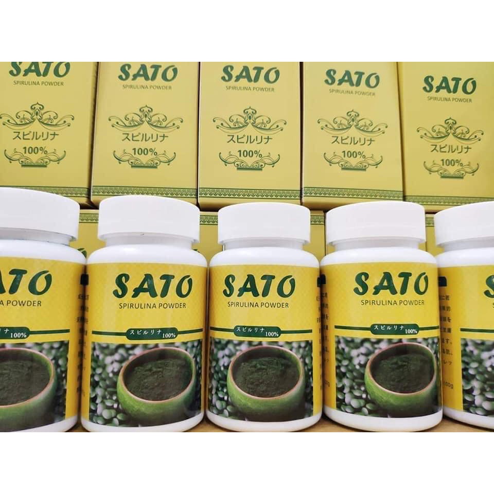 Tảo Sato dạng bột cấy nano, lọ 100gr