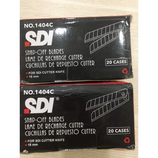 Lưỡi dao rọc giấy 18mm sdi 1404c