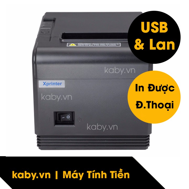 Máy In Hóa Đơn XPRINTER Q200 (USB + Lan) - KABY.VN