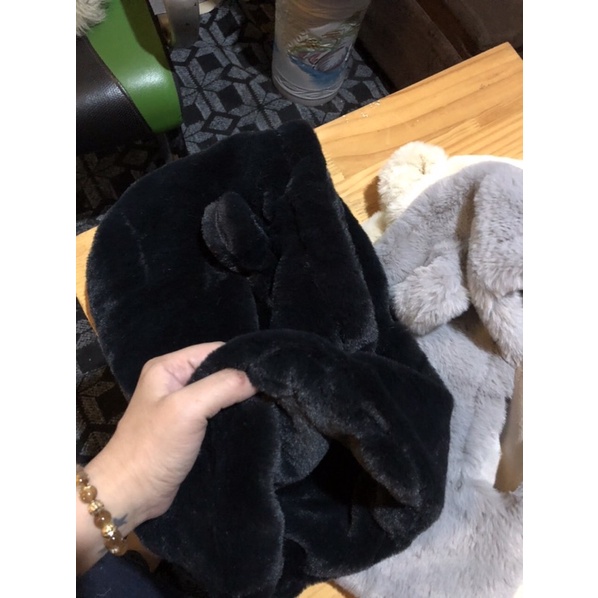 Mũ tai gấu lông cừu kín tai cho bé trai và gái 1-hơn 10t vẫn vừa