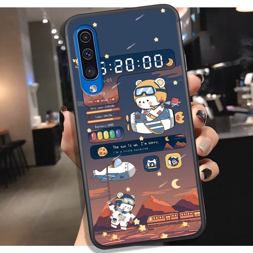 Ốp Lưng SamSung A30S - A50 - A70 - A7 2018 - A9 2018  ,In Hình " Phi Hành Gia" Bắt Mắt, Đẹp.