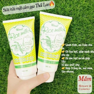 Sữa Rửa Mặt Cám Gạo Thái Lan 180ml