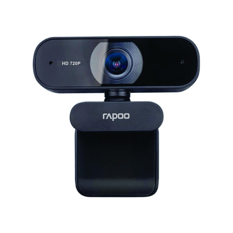Webcam Rapoo C200 HD 720P - [Chính hãng] Tích hợp mic chung cổng USB, 2 mic lọc ồn, Góc quay rộng - bảo hành 12 tháng | BigBuy360 - bigbuy360.vn