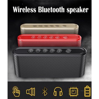 Loa siêu trầm loa Bluetooth Manovo X6 -Loa di động Mini rảnh tay cho điện thoại Ngoài trời và gia đình -dc2517