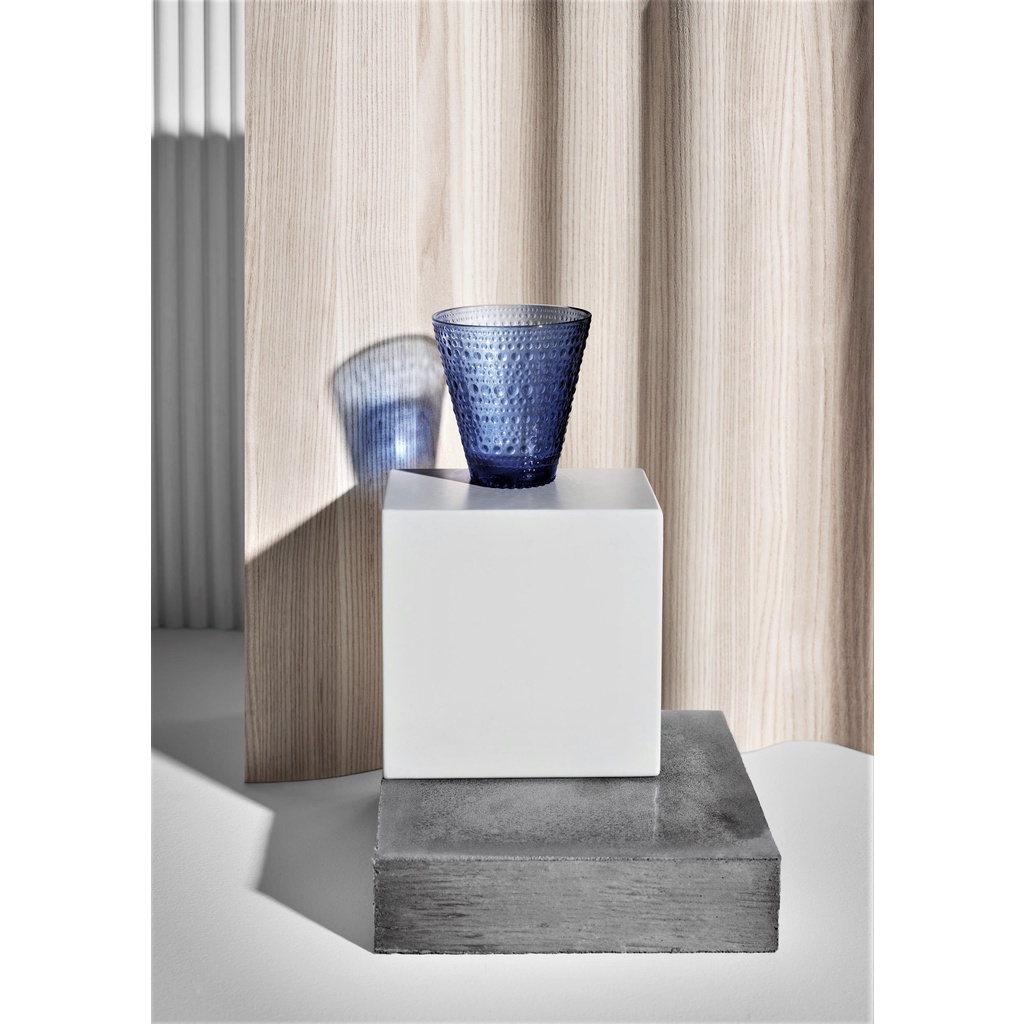 Bộ 2 cốc thủy tinh Kastehelmi Iittala Màu Xanh xám 300ml