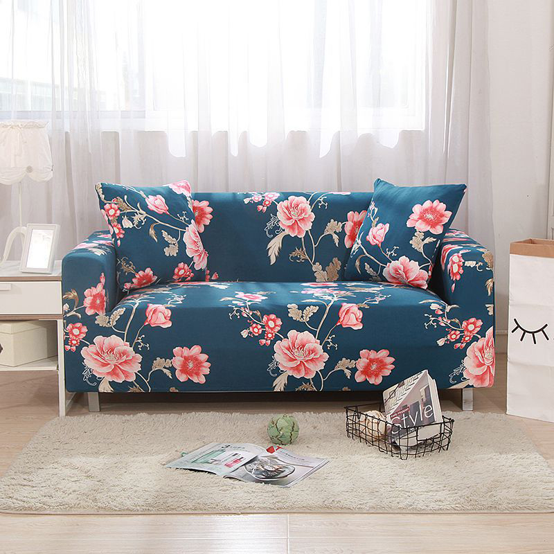 Vỏ bọc ghế sofa phủ toàn diện dáng vuông phong cách Bắc Âu nhiều kiểu thiết kế tùy chọn