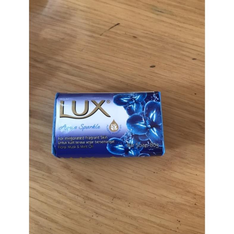 Xà phòng Lux 80g- NK indonesia đủ 4 màu( Tim, Hồng, Sữa, Xanh)