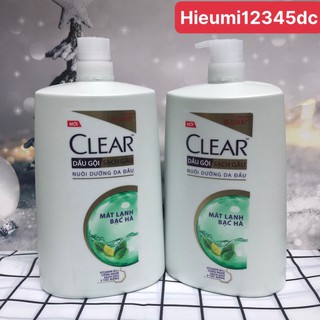 Dầu Gội Sạch Gàu CLEAR Mát Lạnh Bạc Hà (1.4kg)