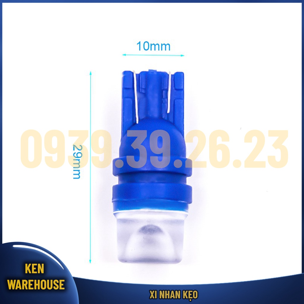 Đèn led xi nhan kẹo chân T10 12V lắp đồng hồ demi xi nhan xe máy ôtô bảo hành 6 tháng 1 đổi 1 GIÁ 1 BÓNG - KEN warhouse