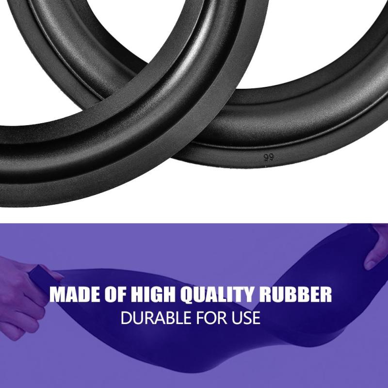 Bộ 2 viền loa bằng cao su 6 inch/156mm phụ kiện thay thế chuyên dụng