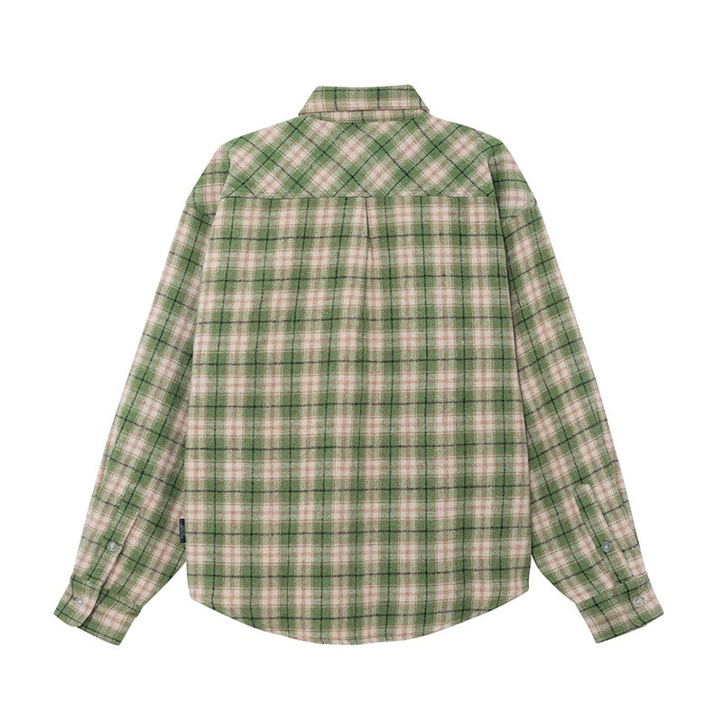 Áo DirtyCoins Love Flannel Jacket - Green