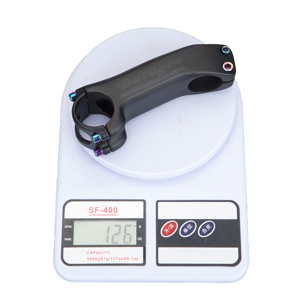 Pô Tăng Xe Đạp Bằng Sợi Carbon 28.6-31.8mm 6 /17 Độ 70/80/90/100/110/120/130 MM