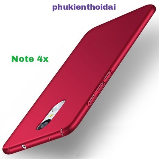 Ốp lưng Xiaomi Redmi Note 4x ( Redmi Note 4 bản TGDĐ Snapdragon 625 ) nhám nhung đẹp mỏng rẻ
