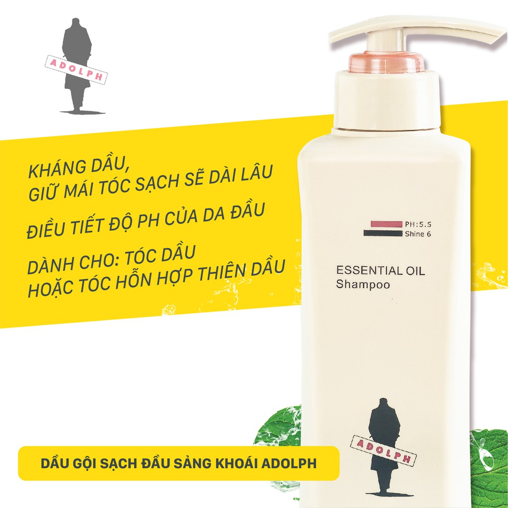 Combo Dầu Gội Sạch Dầu Sảng Khoái 500gr Và Sữa Tắm Tinh Dầu 500gr | BigBuy360 - bigbuy360.vn