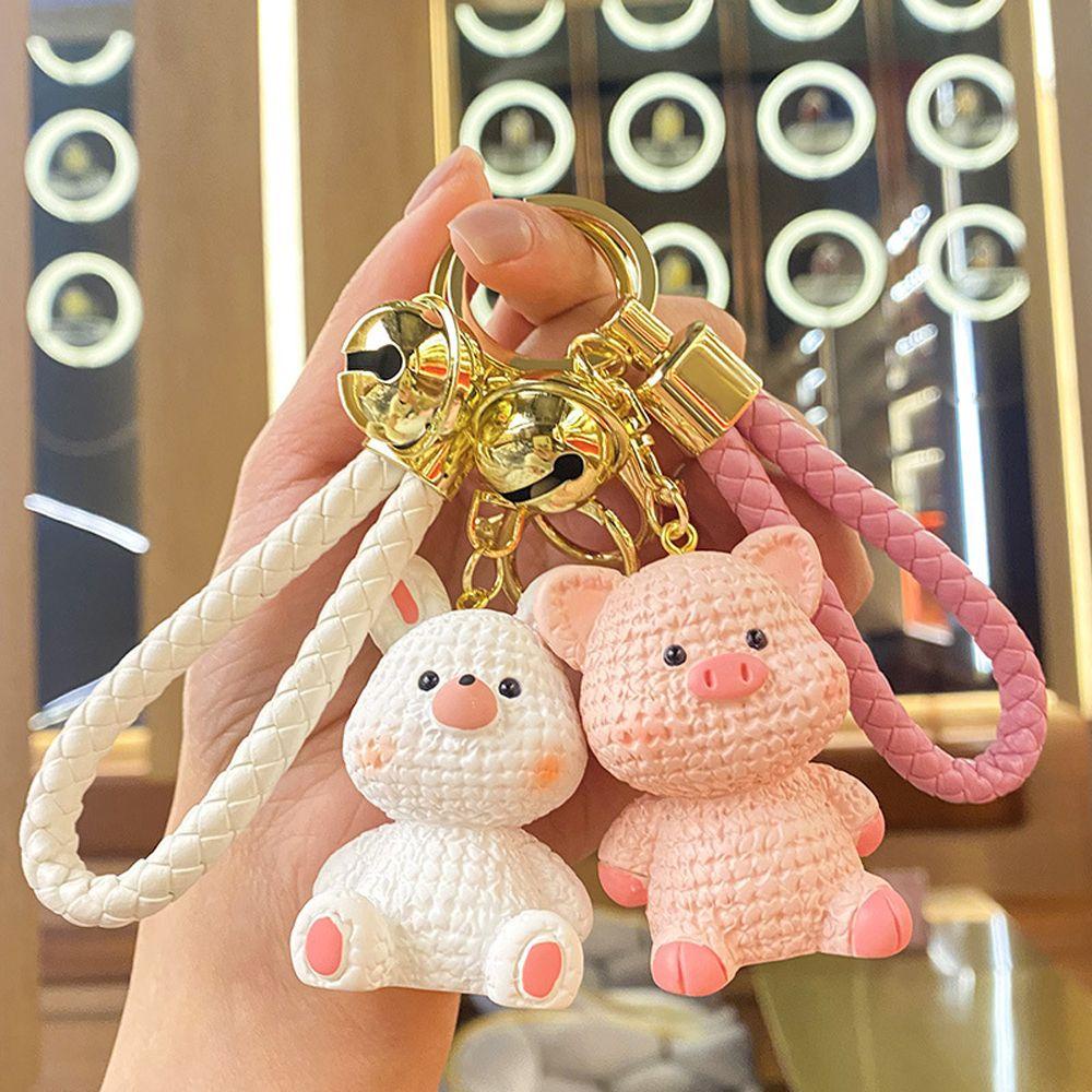 Móc Khóa Hình Búp Bê Nhồi Bông Đáng Yêu