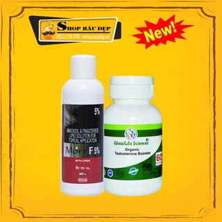  Combo - Hỗ Trợ Mọc Tóc Nhanh  Morr F5 + Viên DHT Organic