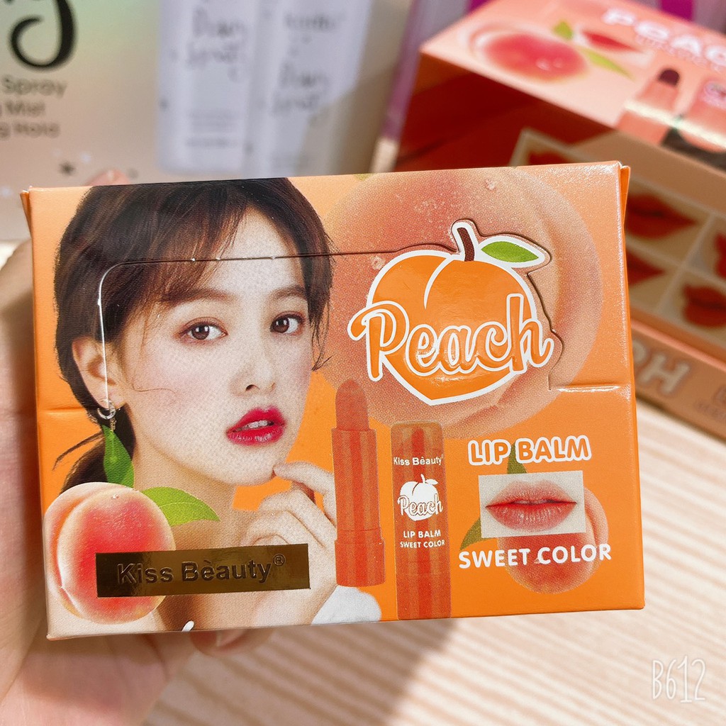 Son dưỡng cam đào kissbeauty K402