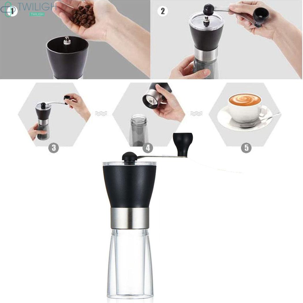 Coffee Grinder Grinder Stainless Cooking Hand Coffee Bean Ceramic Glass Seasoning Kitchen Accessories Grinding