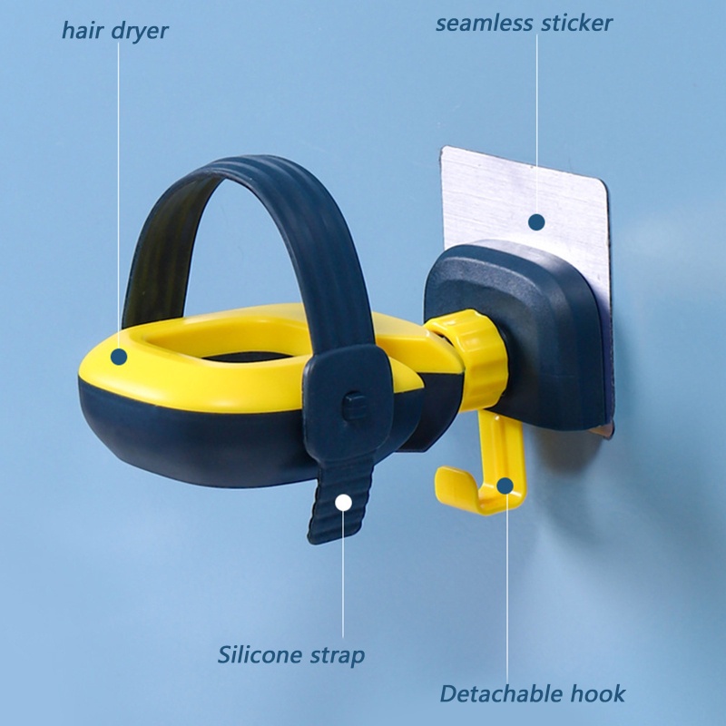 QQ Giá Đỡ Máy Sấy Tóc Rảnh Tay Không Cần Đục Lỗ