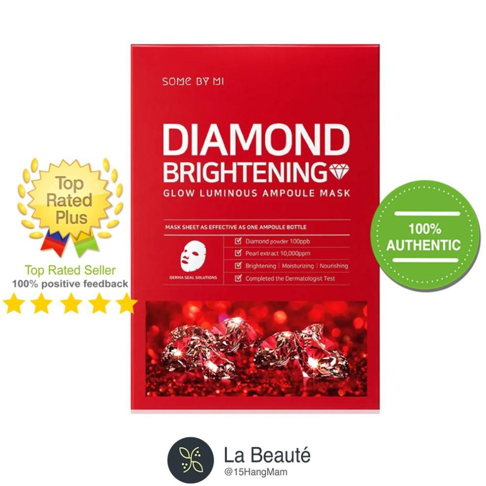 [Hàng Công Ty] Mặt Nạ Làm Sáng Da - Some By Mi Diamond Brightening Sheet Mask