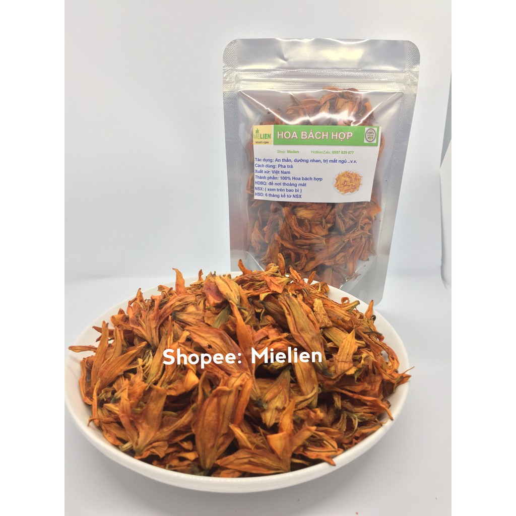 Trà hoa bách hợp đỏ 100g