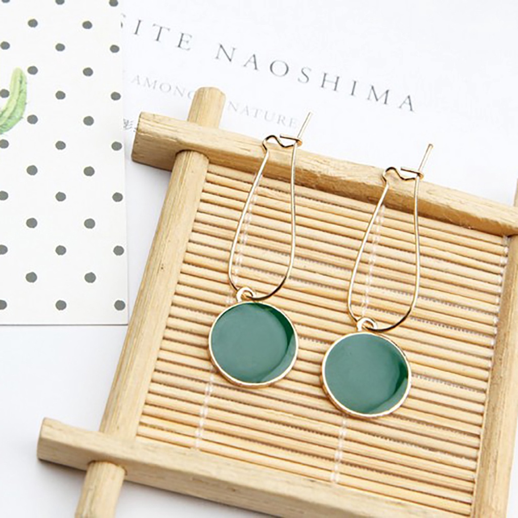 Khuyên tai nữ trang dáng dài tạo hình độc đáo xinh xắn