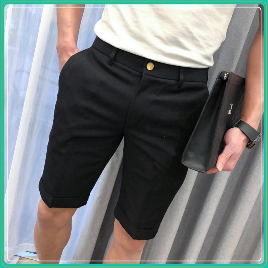 Quần short - Quần short kaki nam đẹp - Chất liệu kaki dầy dặn, co giãn, mềm mịn mặc cực kỳ thoải mái | BigBuy360 - bigbuy360.vn