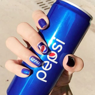 Nail Wraps Set Dán móng tay Brand Color 14 miếng nhiều mẫu