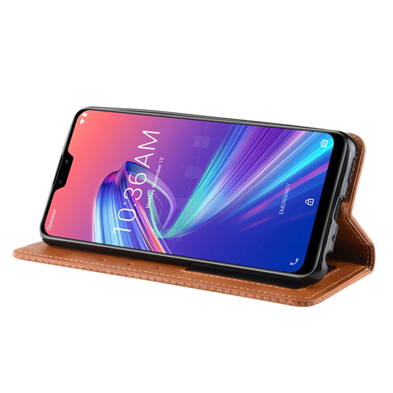 Bao da điện thoại kiểu dáng sang trọng lịch lãm cho Asus Zenfone Max Pro M2 ZB631KL