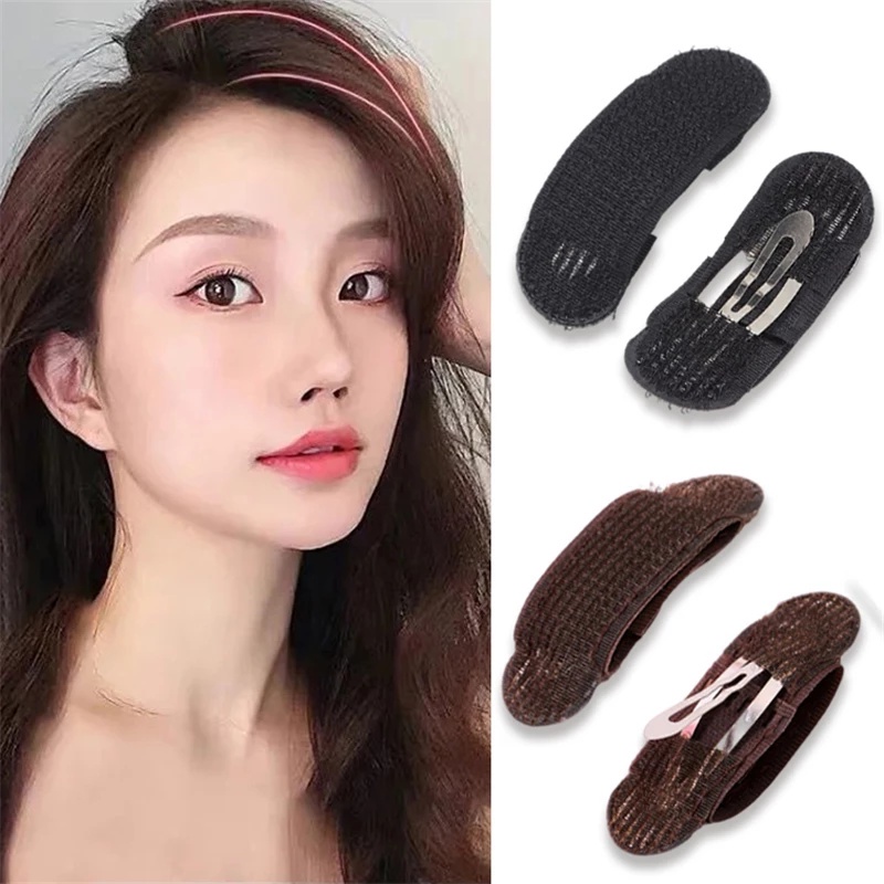Set 2 / 4 Đệm Xốp Mềm Mại Tạo Kiểu Tóc Vô Hình Cho Nữ
