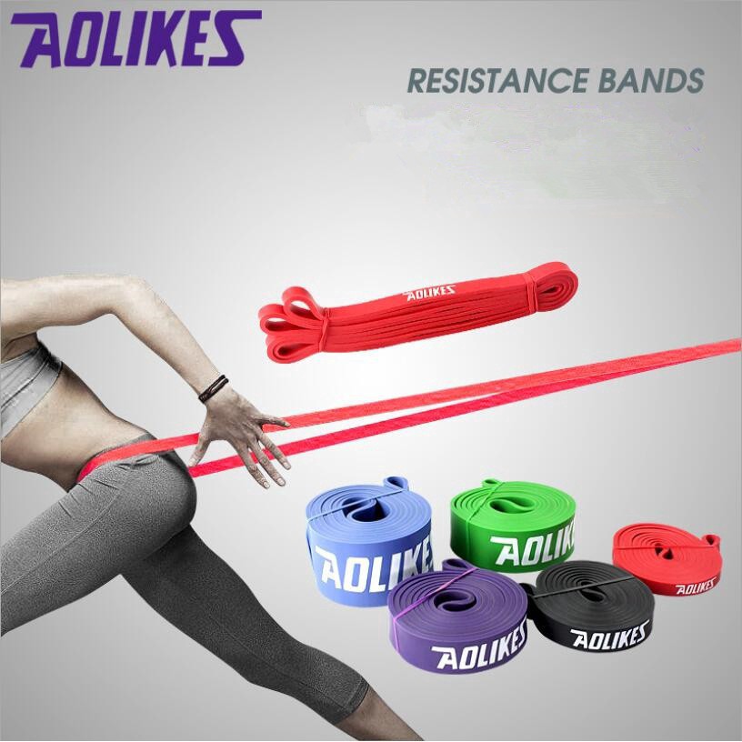 Dây Power Band tập Gym Aolikes Chính Hãng - Dây Cao Su Kháng Lực Đàn Hồi tập Toàn Thân Đa Năng tại Nhà GY30