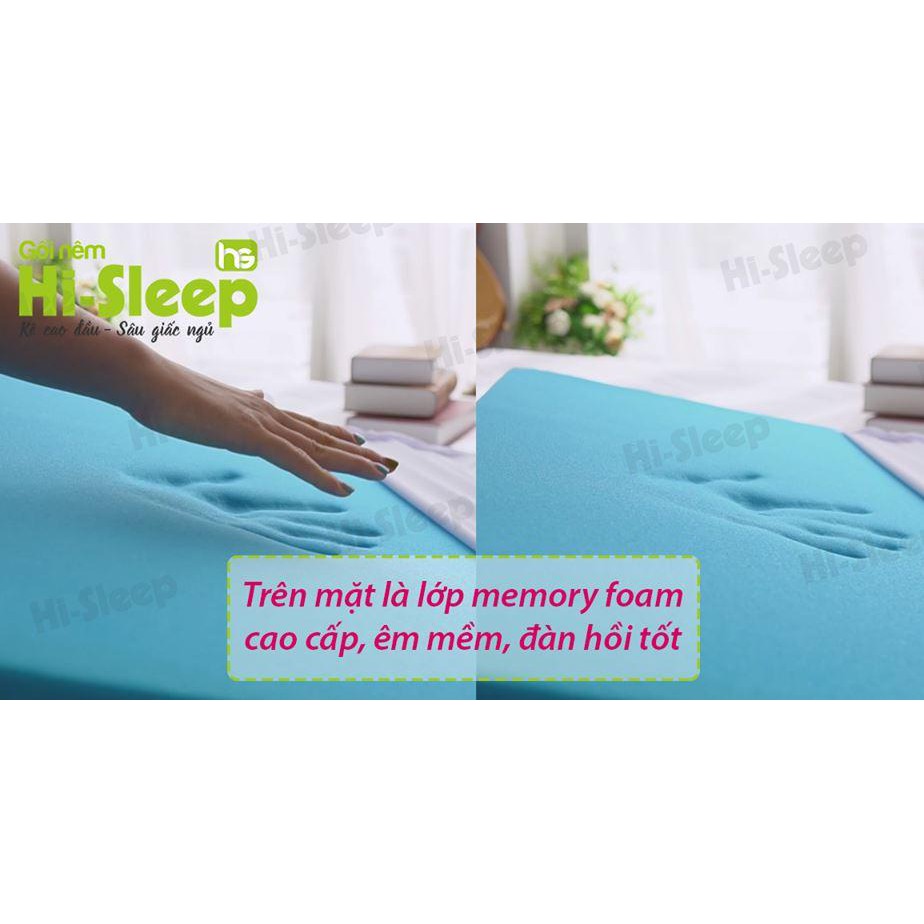 Gối Nêm Hi-Sleep Chính Hãng (Tổng Hợp Các Kích Cỡ) - Hỗ Trợ Trào Ngược Dạ Dày