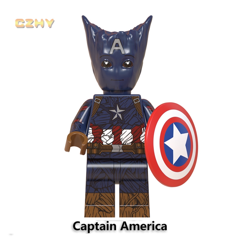 Mô Hình Đồ Chơi Lắp Ráp Siêu Anh Hùng Groot Mini WM6070