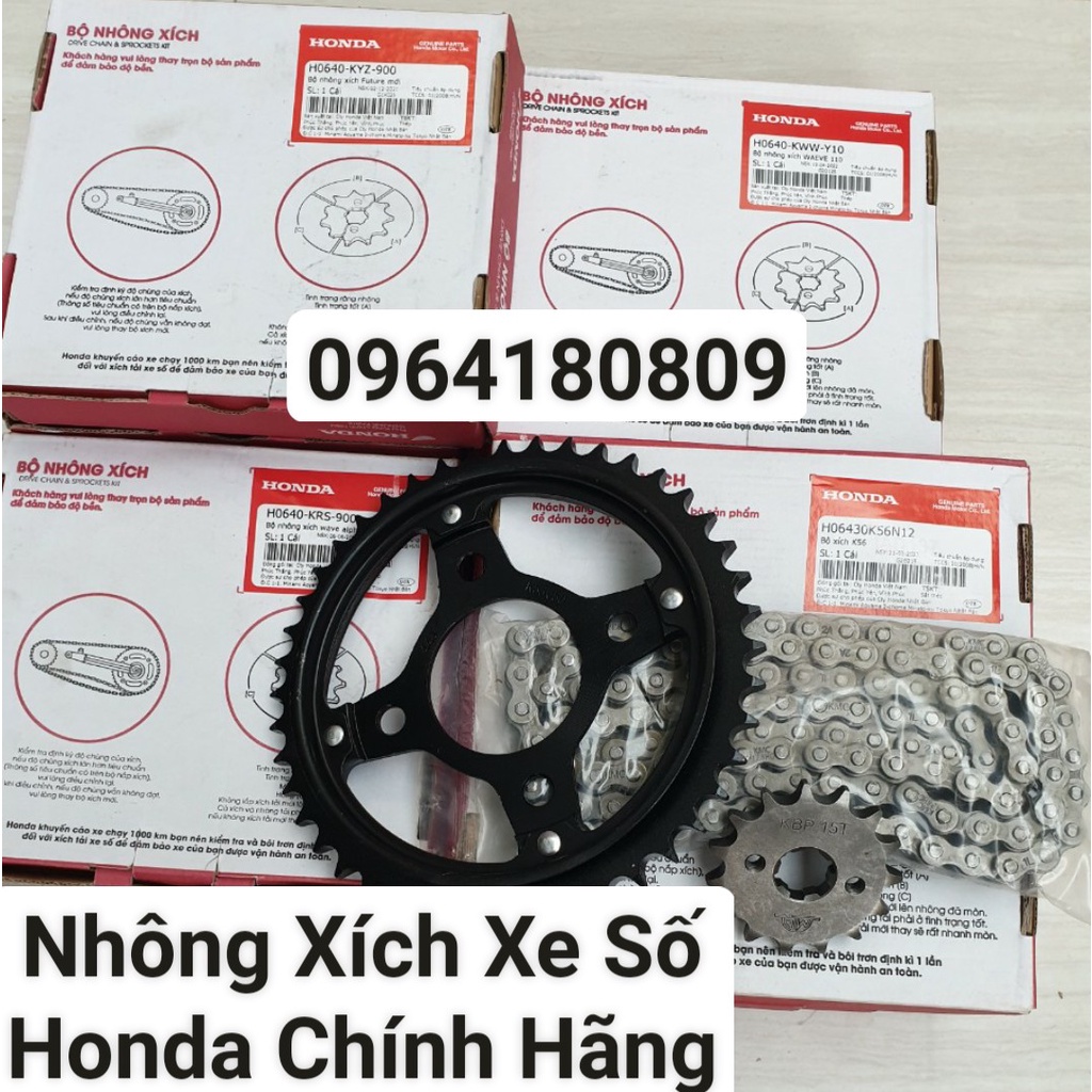 Nhông sên đĩa xe số ( Nhông xích xe máy Honda )