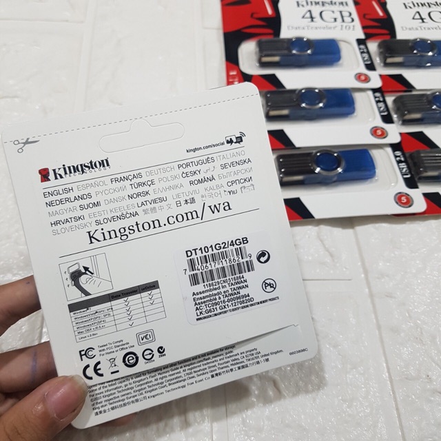 USB 4GB Kingston - DT101 Hàng Cao Cấp
