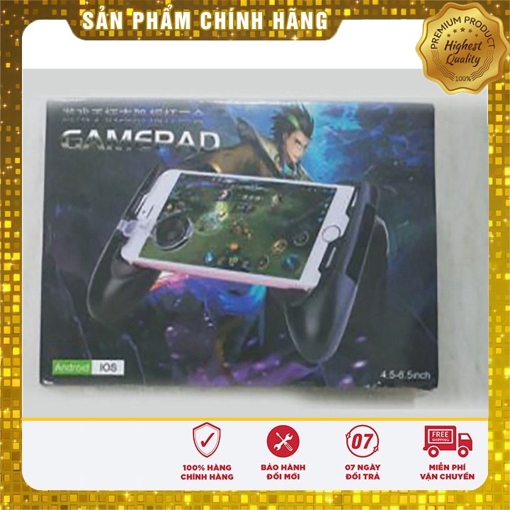 [ Rẻ & Bền ] Tay cầm gamepad có nút 456inch