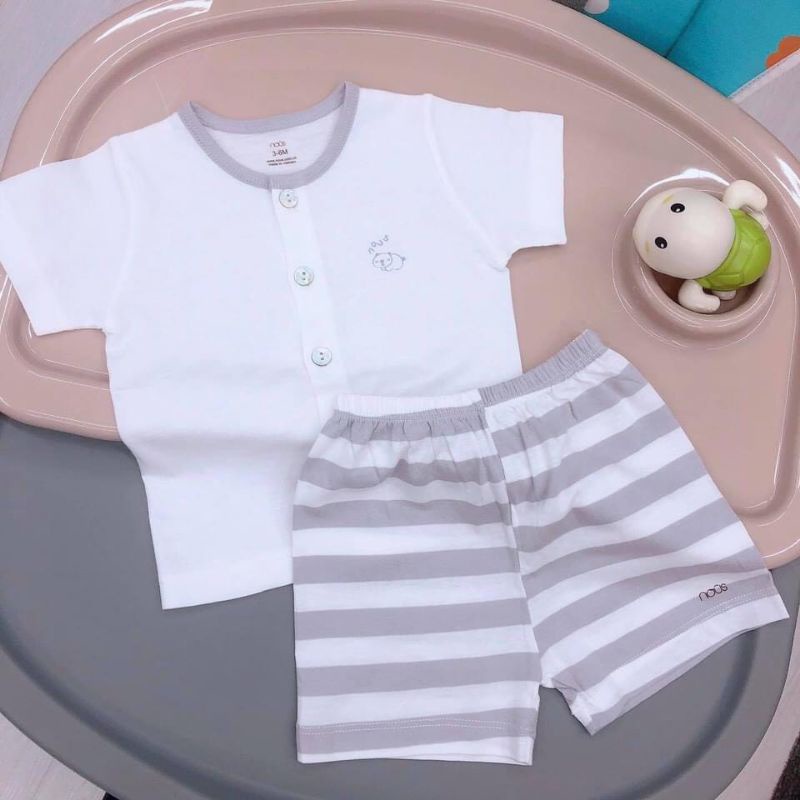 Bộ cộc tay Nous cài thẳng cho bé trai,bé gái