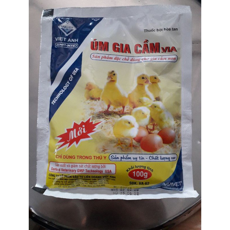 Úm gia cầm 100g. úm gà vịt cút gói 100g